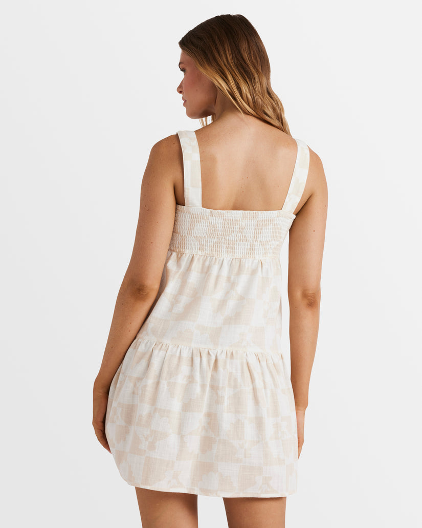 Womens Catch Up Shine Mini Dress