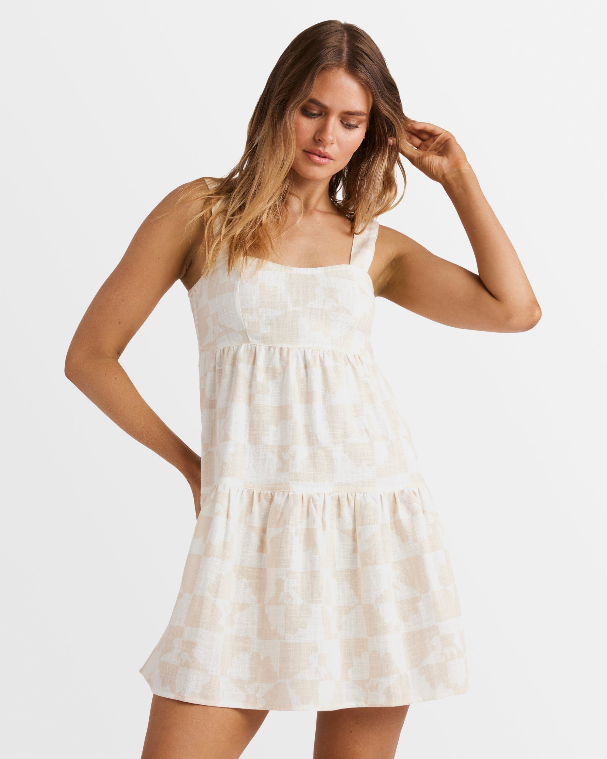 Womens Catch Up Shine Mini Dress Australia