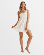 Womens Catch Up Shine Mini Dress