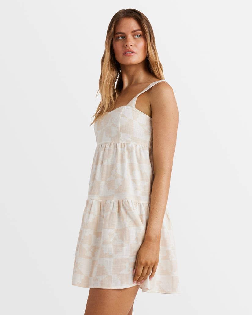 Womens Catch Up Shine Mini Dress
