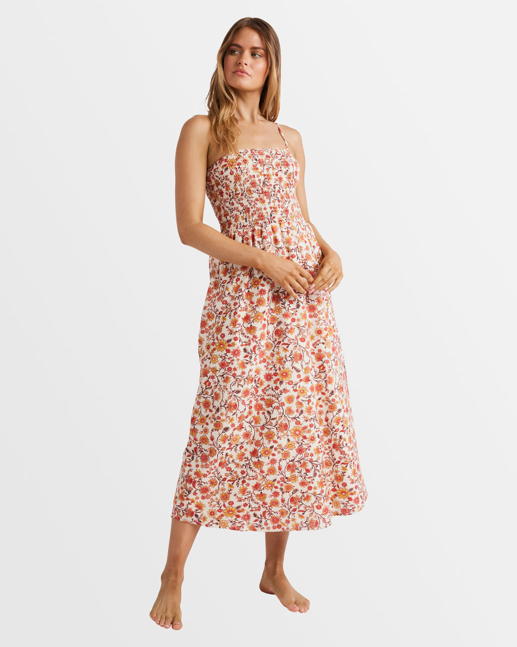 Womens Cast A Spell Vacay Midi Dress