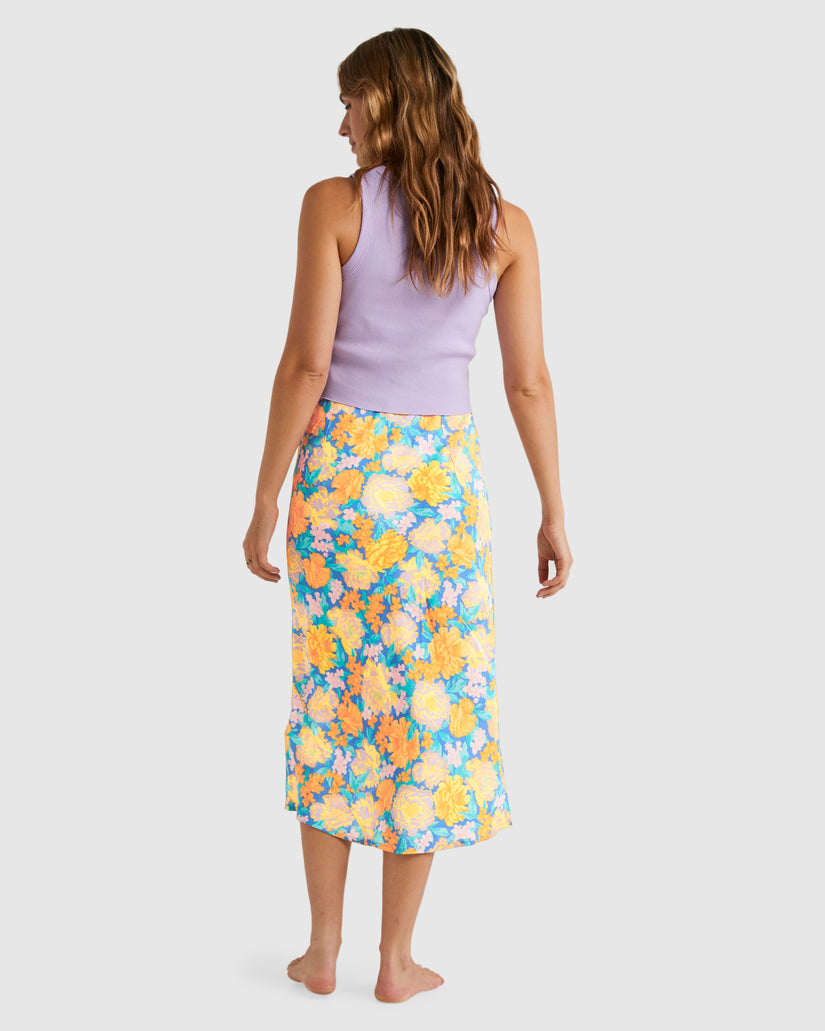 Womens Last Summer Dream Midi Skirt