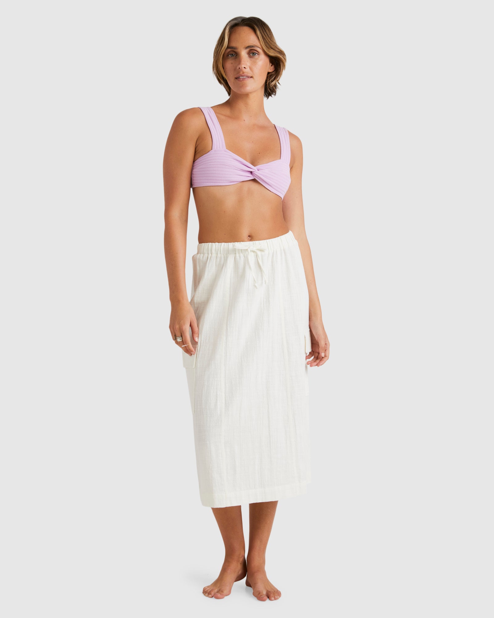 Womens Sunny Cargo Midi Skirt Australia