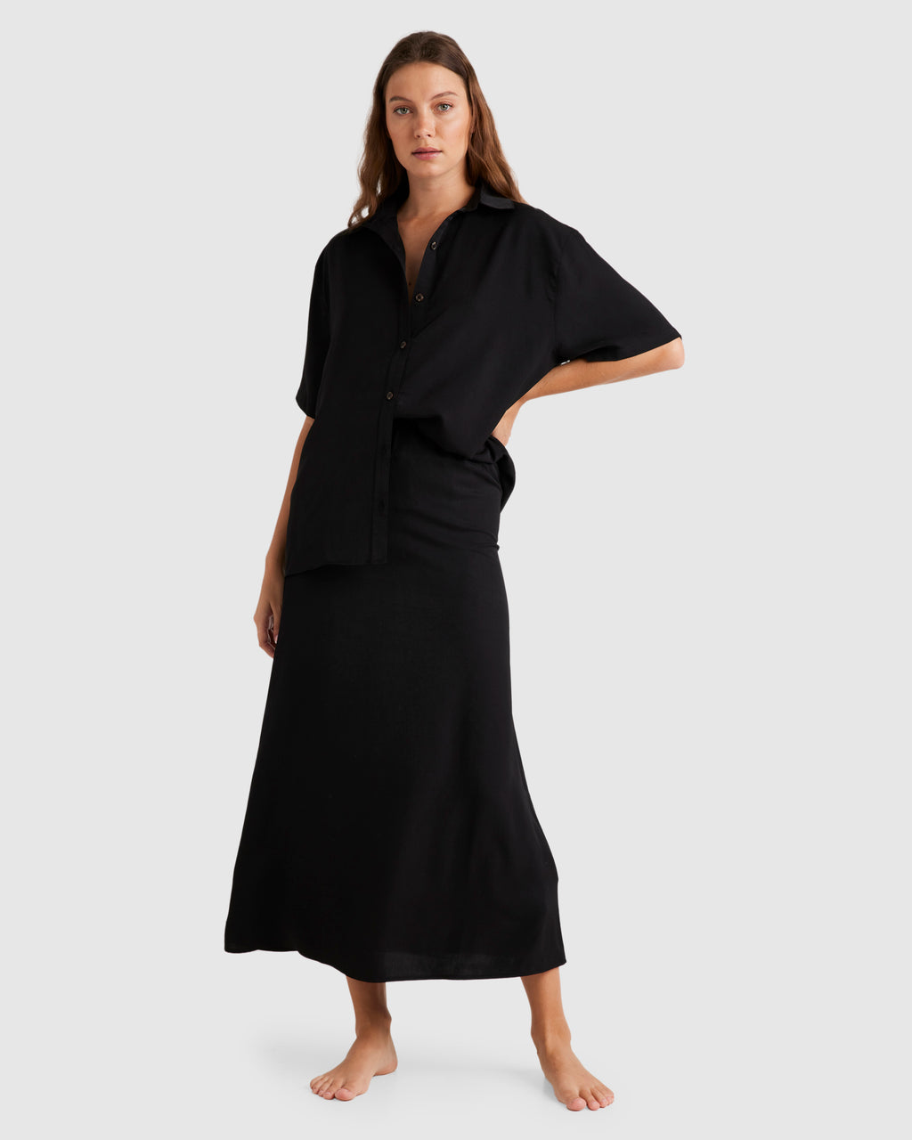 Womens Slow Dayz Maxi Skirt