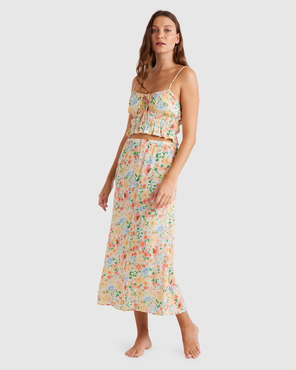 Womens True Romance Midi Skirt