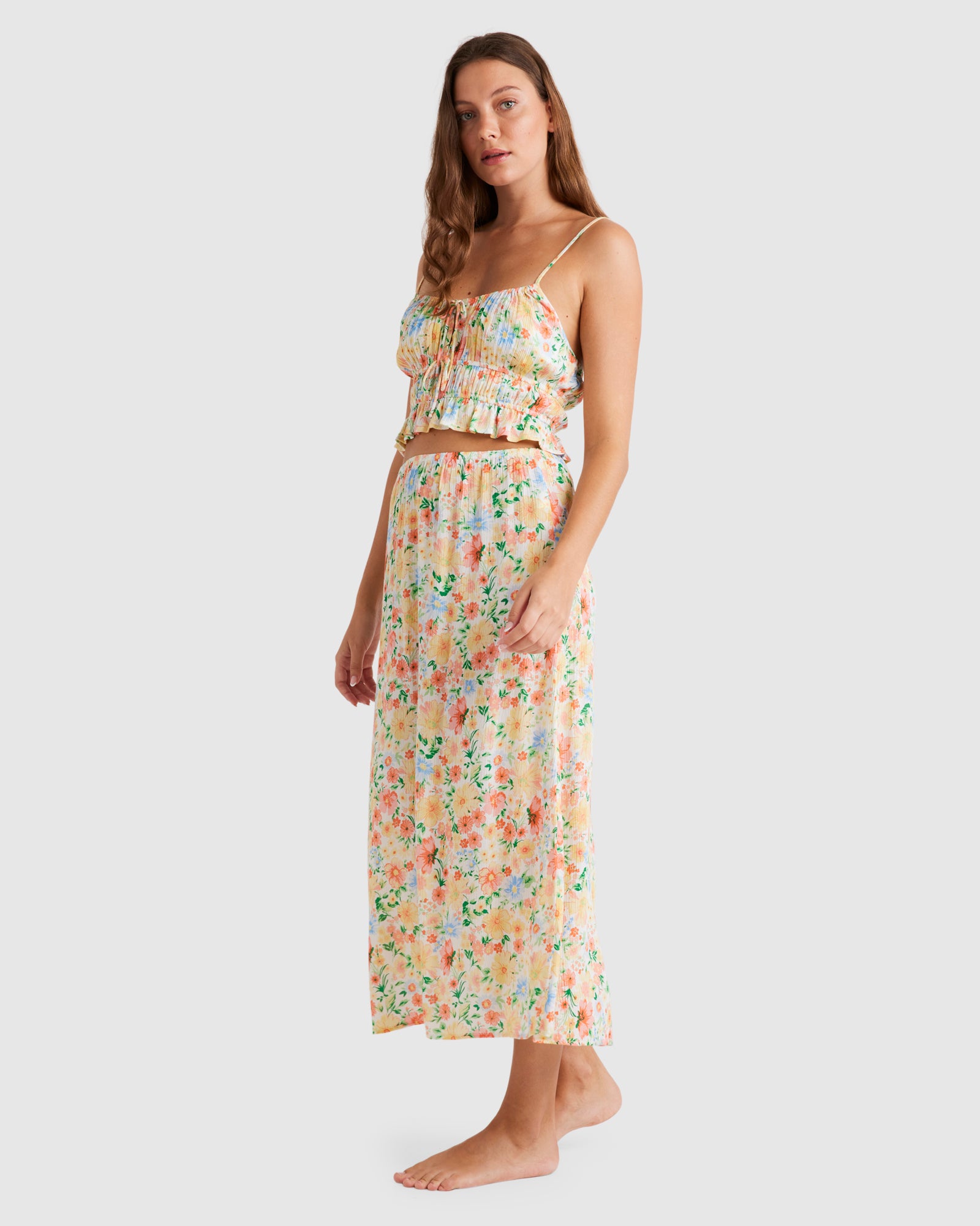 Womens True Romance Midi Skirt