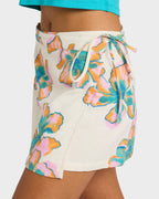 Womens Sweet Escape Wrap Mini Skirt
