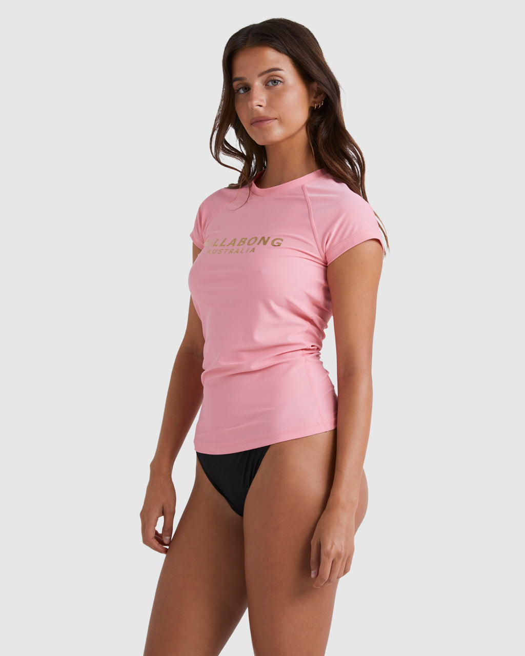 Womens Society Foil Short Sleeve Rash Vest