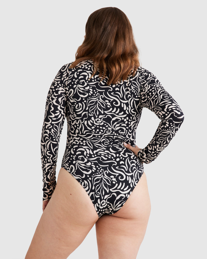 Womens La Isla Long Sleeve Rash Vest