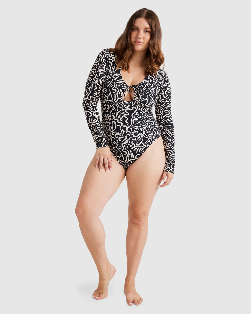 Womens La Isla Long Sleeve Rash Vest