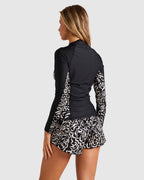 Womens La Isla Reef Break Long Sleeve Rash Vest