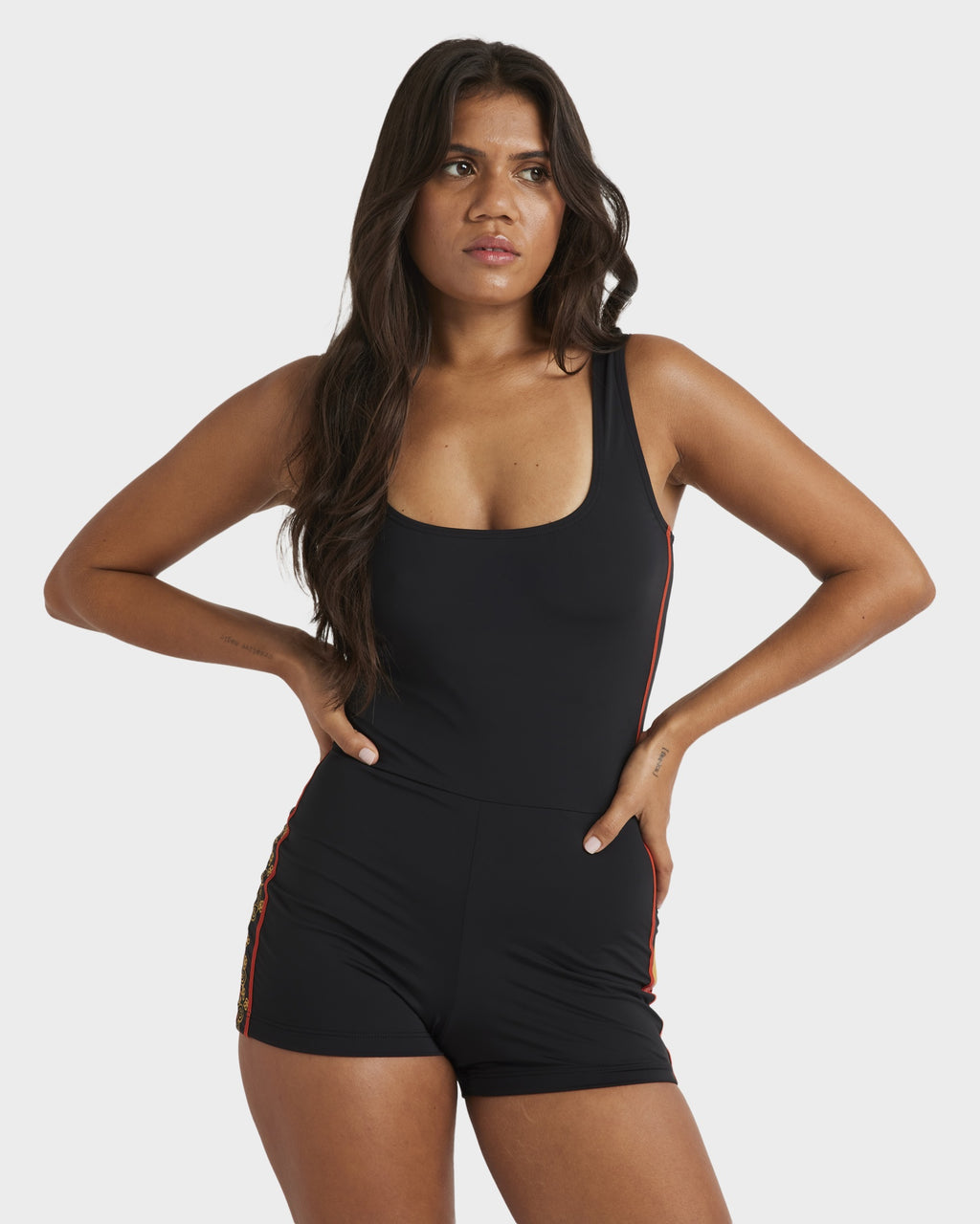 Womens Otis Sand Dune Retro One Piece Swimsuit