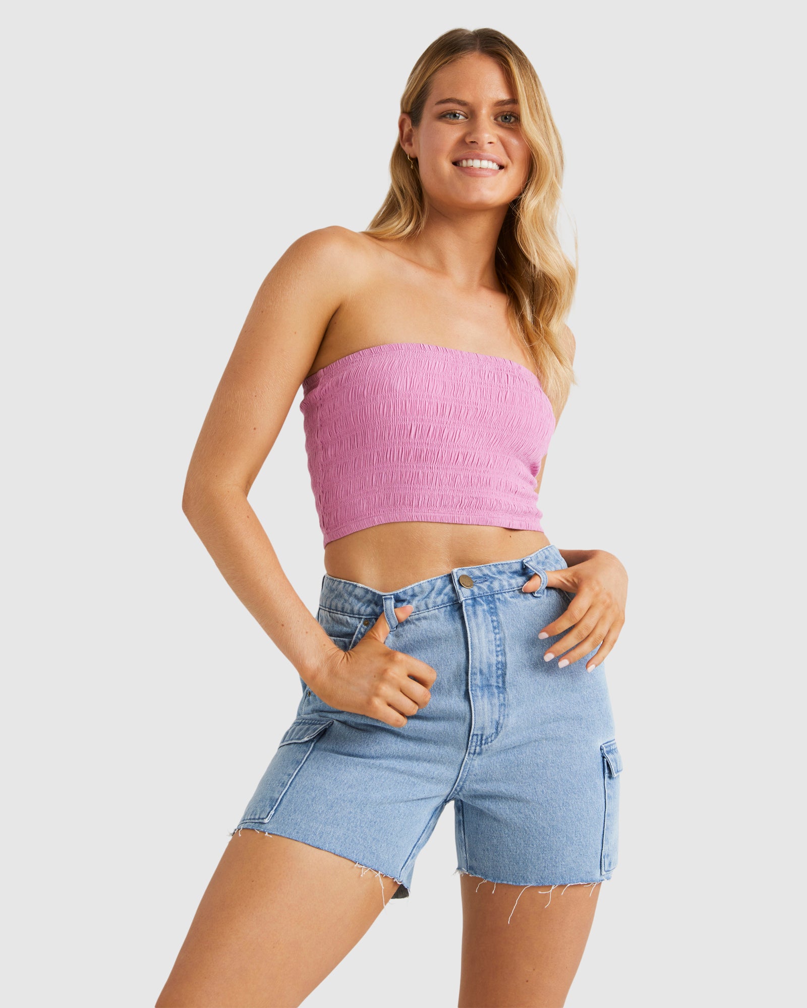 Womens Beach Babe Crop Top Australia