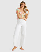 Womens Tropic Highs Crop Top