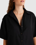 Womens Slow Dayz Short Sleeve Shirt