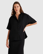 Womens Slow Dayz Short Sleeve Shirt