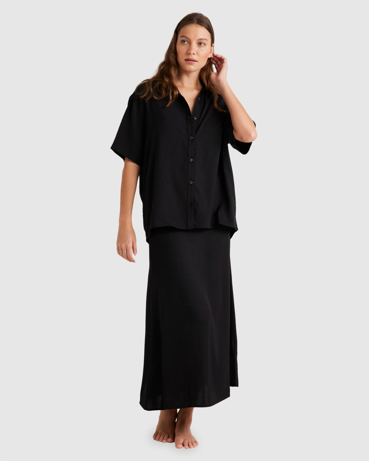 Womens Slow Dayz Short Sleeve Shirt