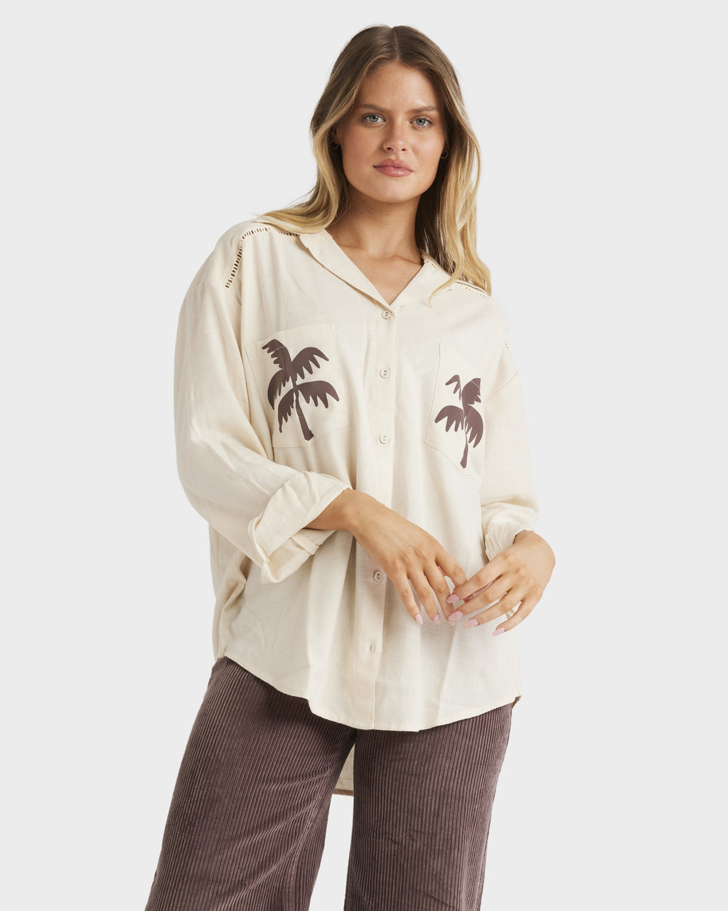 Womens Sunset Canyon Short Sleeve Shirt