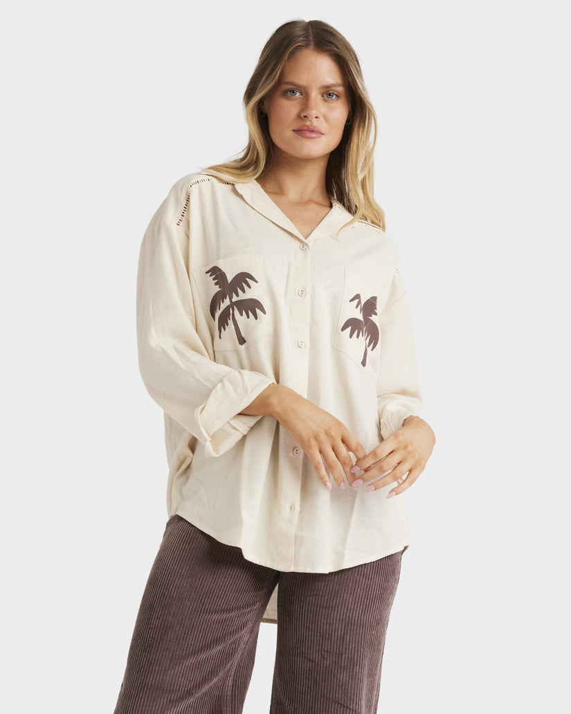 Womens Sunset Canyon Short Sleeve Shirt