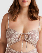 Womens Off Tropic Drew One Piece Swimsuit