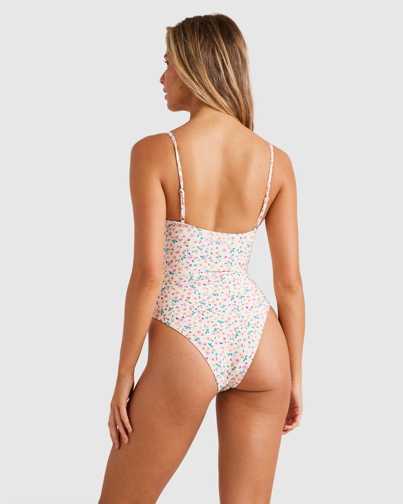 Womens Stuck On You Tanlines Mika One Piece Swimsuit