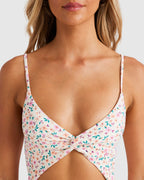 Womens Stuck On You Tanlines Mika One Piece Swimsuit