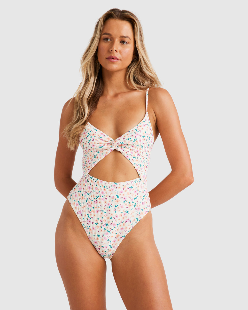 Womens Stuck On You Tanlines Mika One Piece Swimsuit