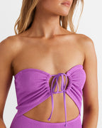 Womens Summer High Drew One Piece Swimsuit