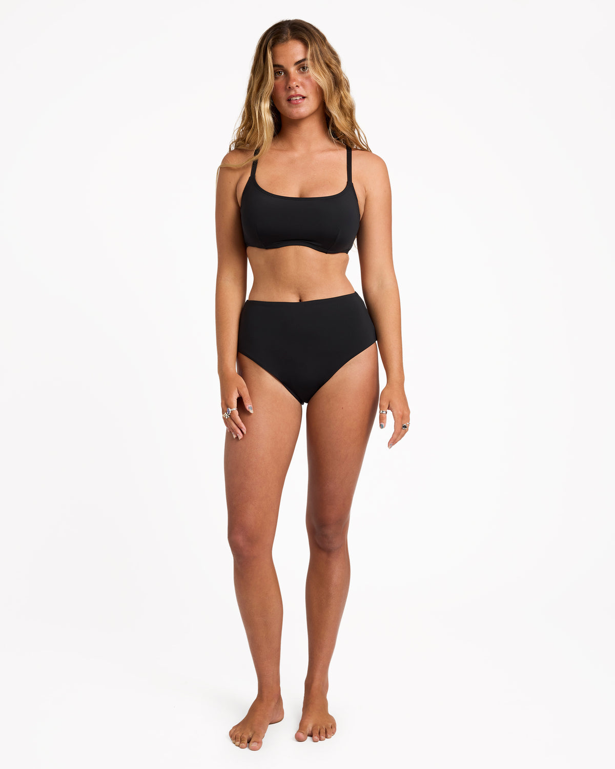 Womens Sol Searcher Mia DD Bralette Bikini Top