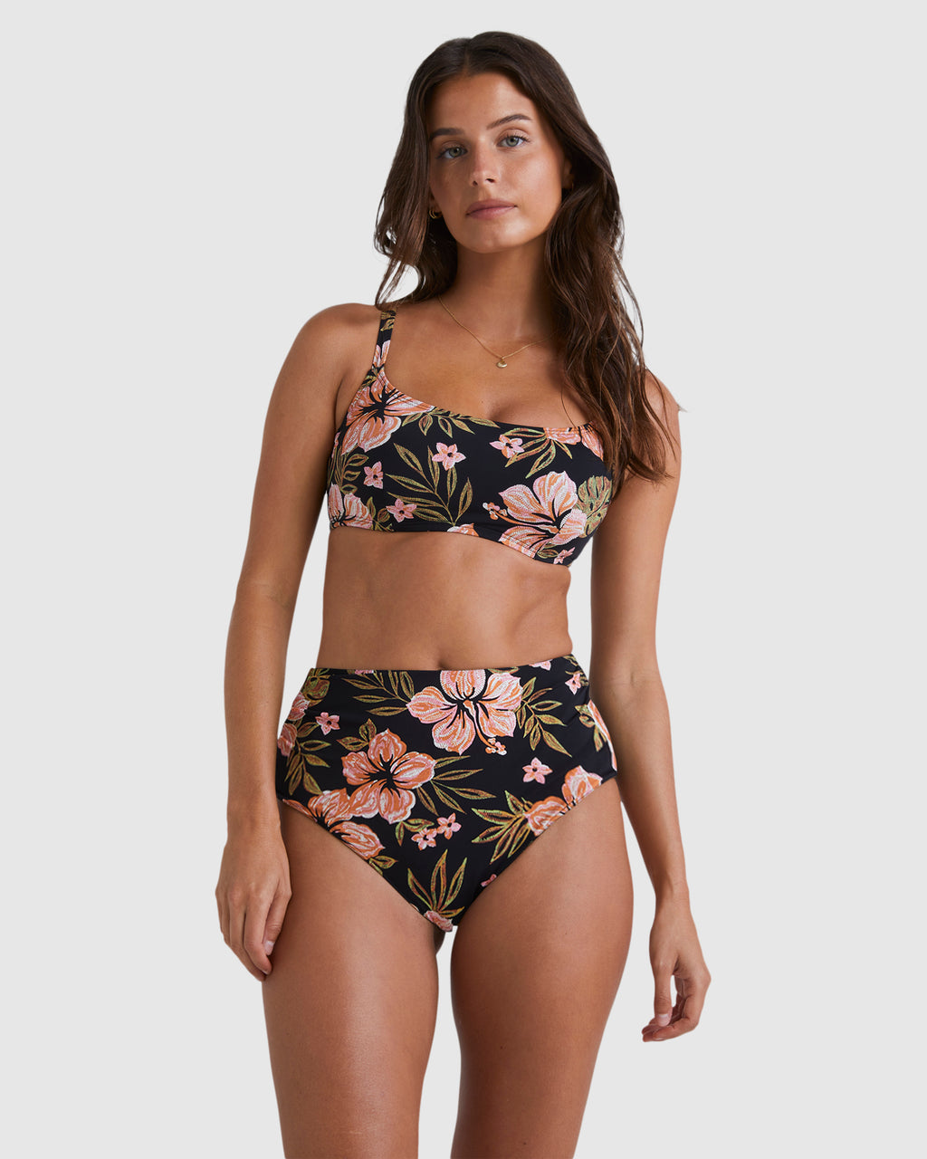 Womens Hooked On Tropics Mia D/DD Bra Bikini Top