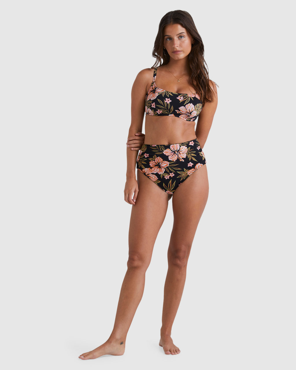 Womens Hooked On Tropics Mia D/DD Bra Bikini Top