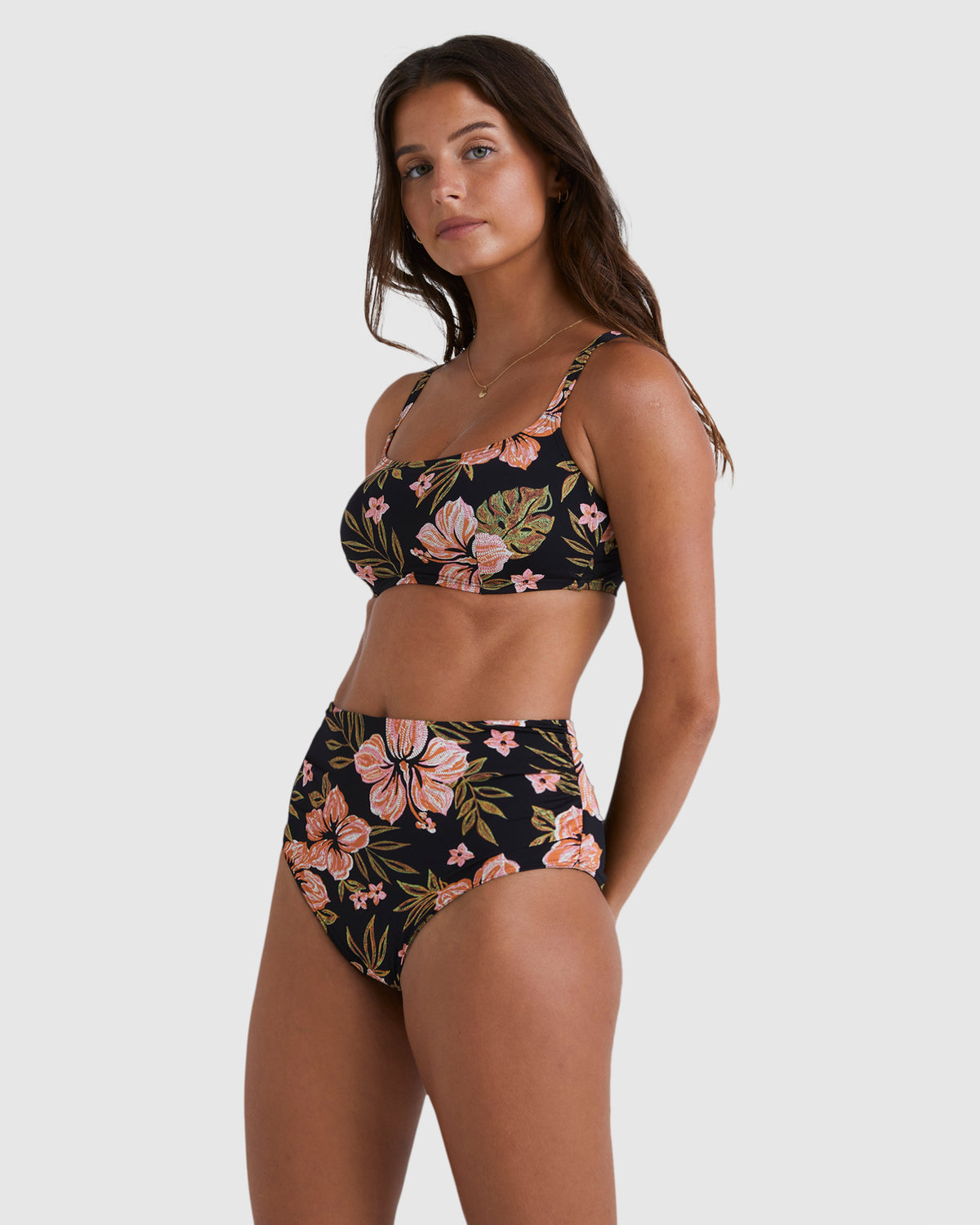 Womens Hooked On Tropics Mia D/DD Bra Bikini Top