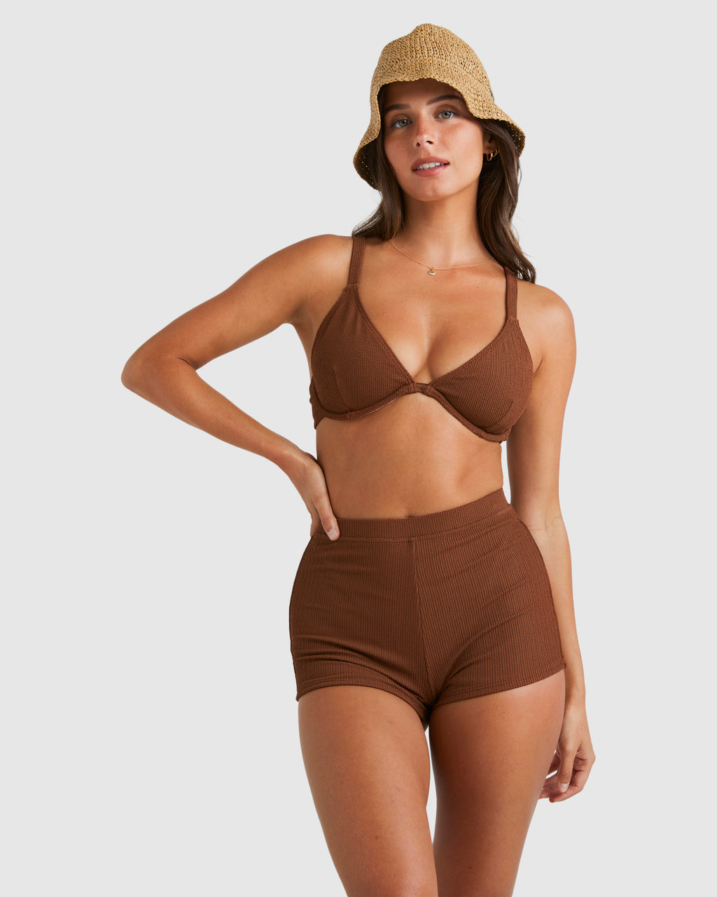 Womens Sunrays Reese D/DD Underwire Bikni Top