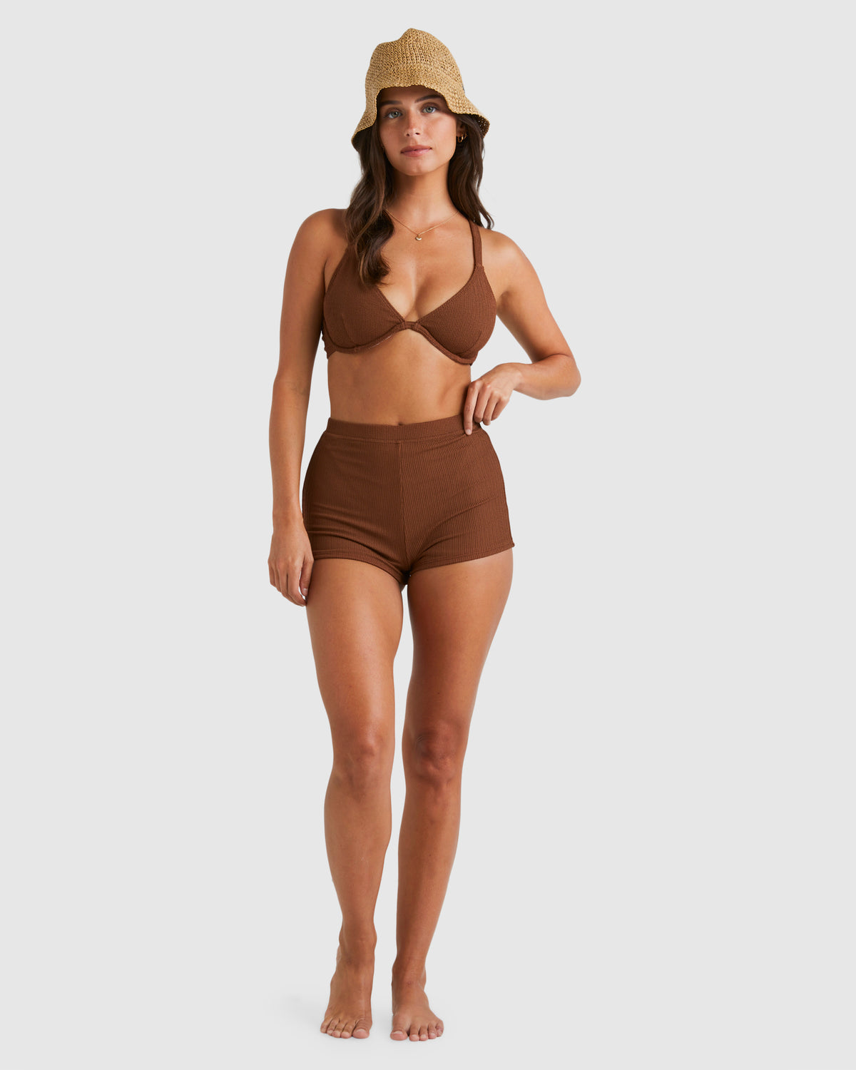 Womens Sunrays Reese D/DD Underwire Bikni Top