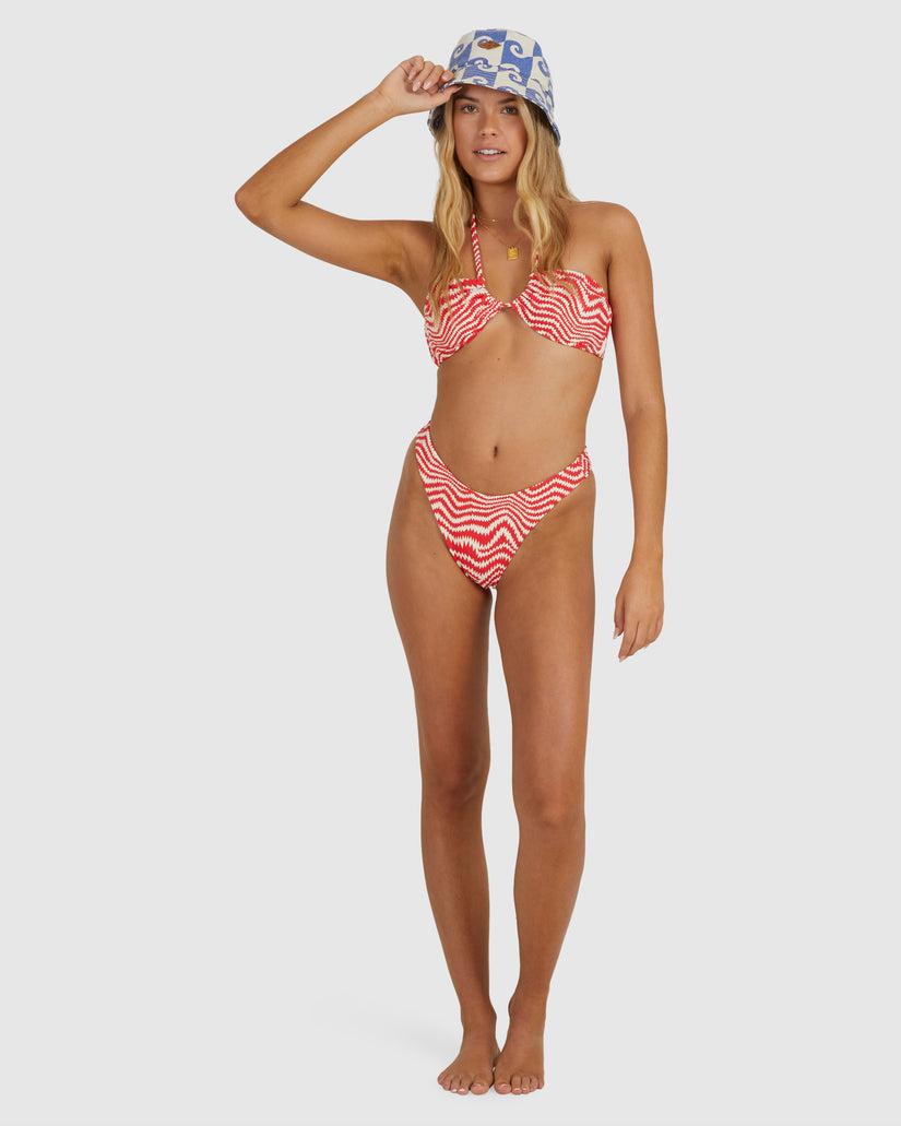 Womens Vibration Hike Skimpy Bikini Bottom