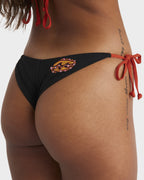 Womens Otis River Tie Side Tanga Bikini Bottom