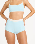 Womens Sunrays Surf Short Bikini Bottom