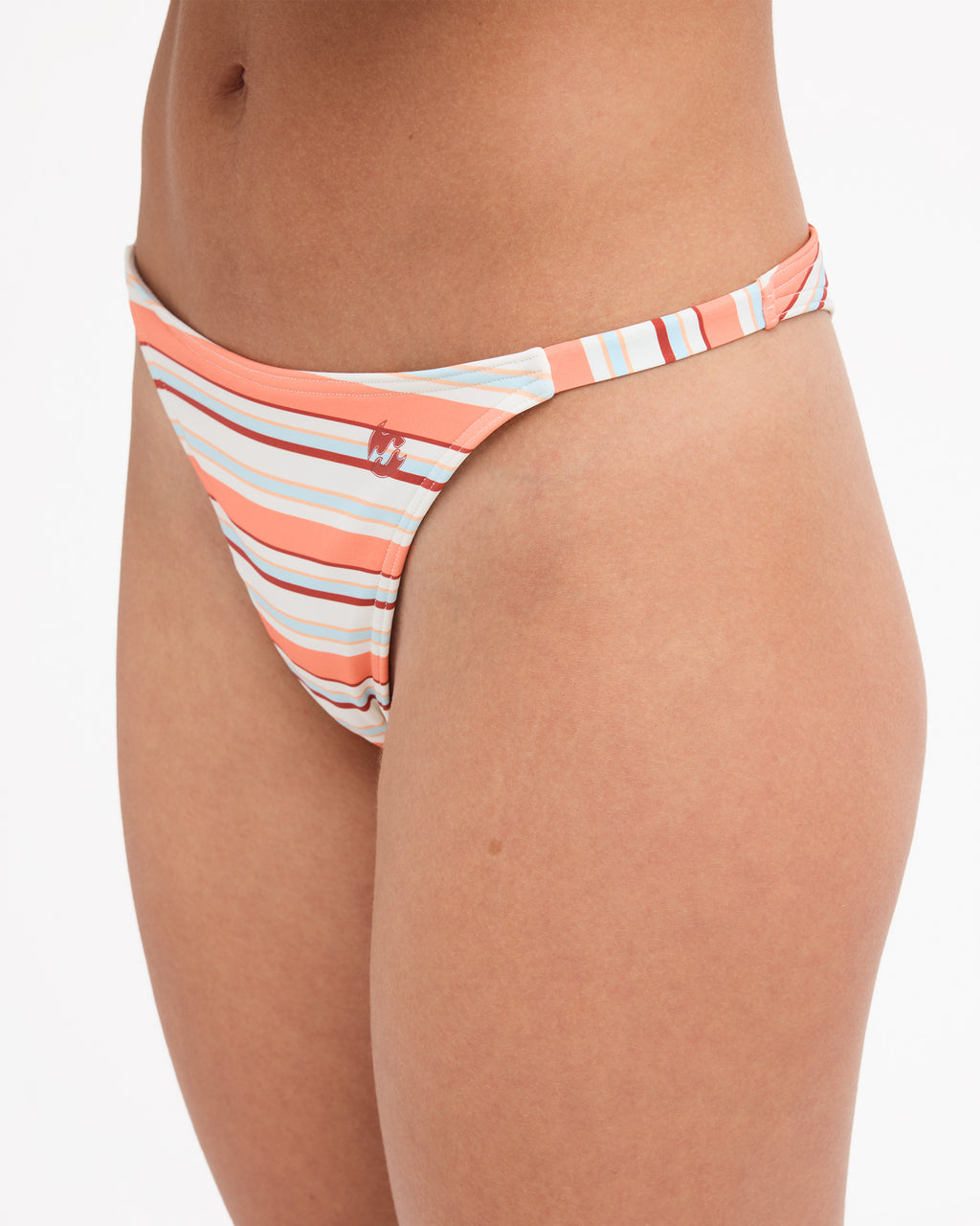 Womens Since 73 Stripe Maya Bikini Bottom