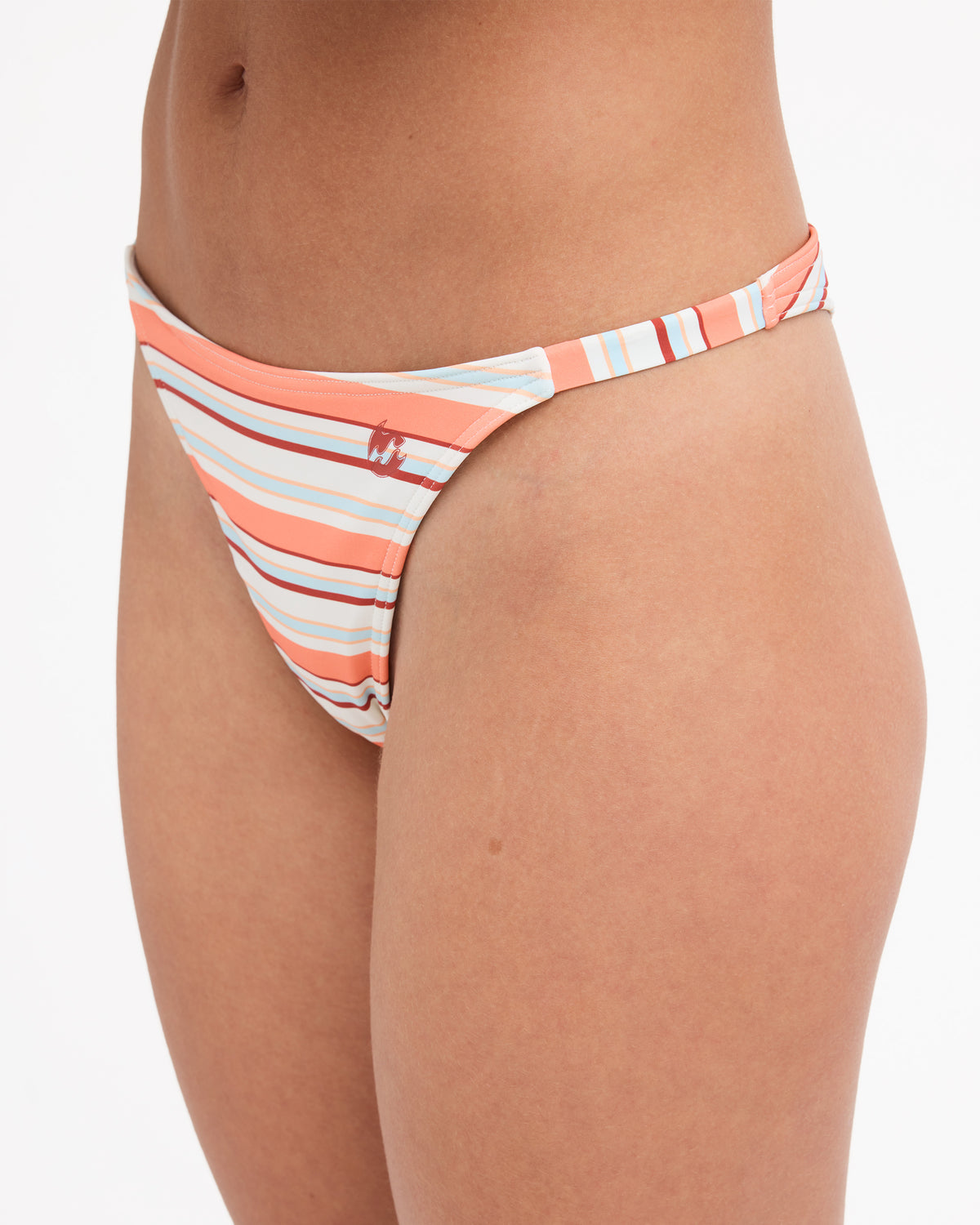 Womens Since 73 Stripe Maya Bikini Bottom