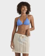 Womens Sand Ripples Mini Skirt