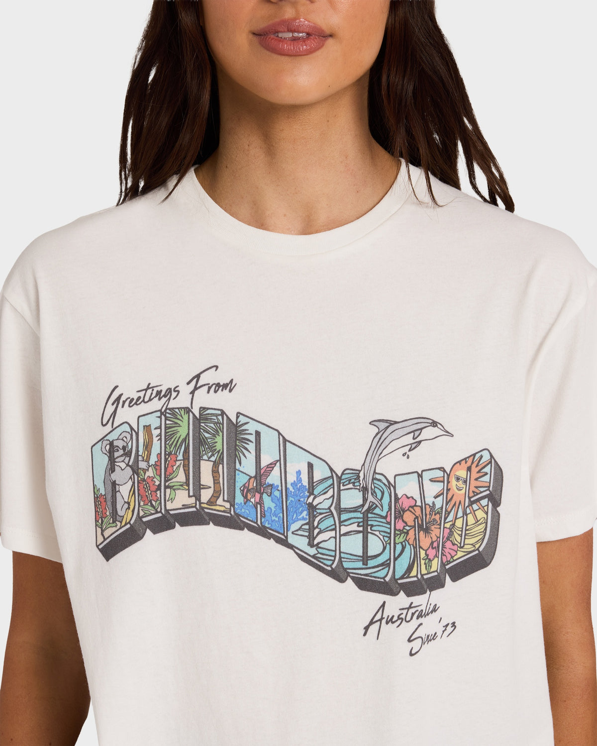 Womens Greetings From T-Shirt