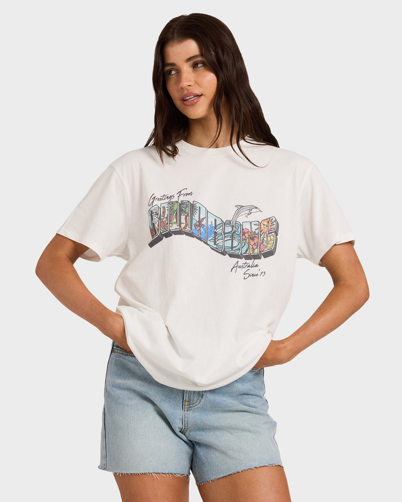 Womens Greetings From T-Shirt