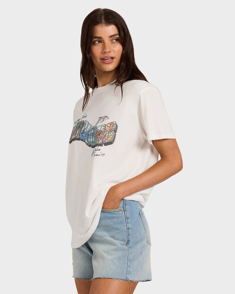 Womens Greetings From T-Shirt