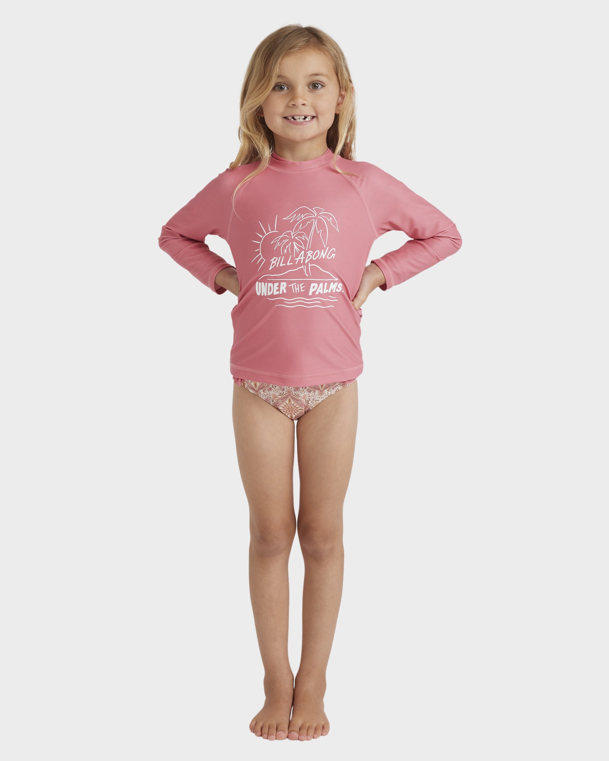 Girls 0-5 Under The Palm Rash Vest