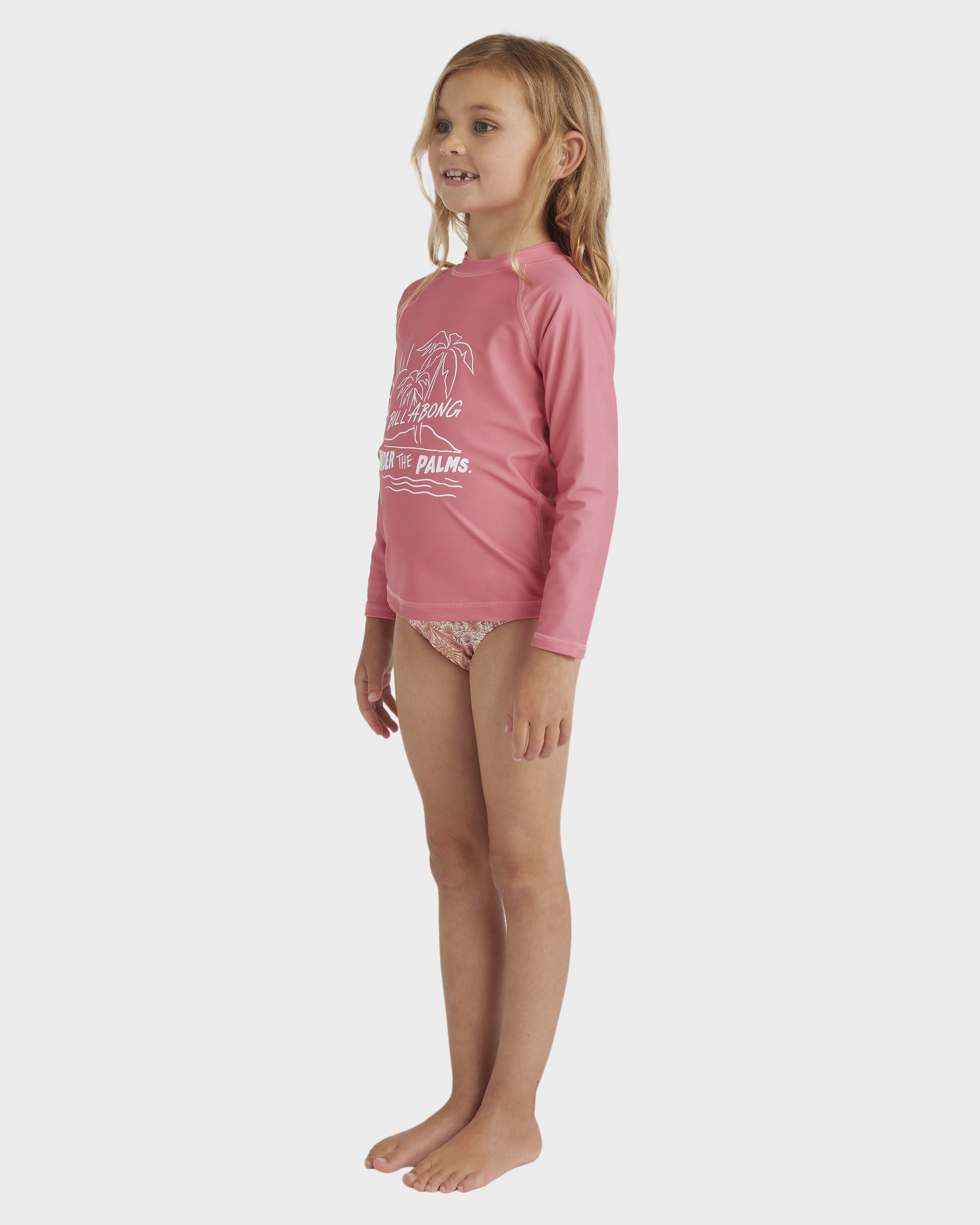 Girls 0-5 Under The Palm Rash Vest