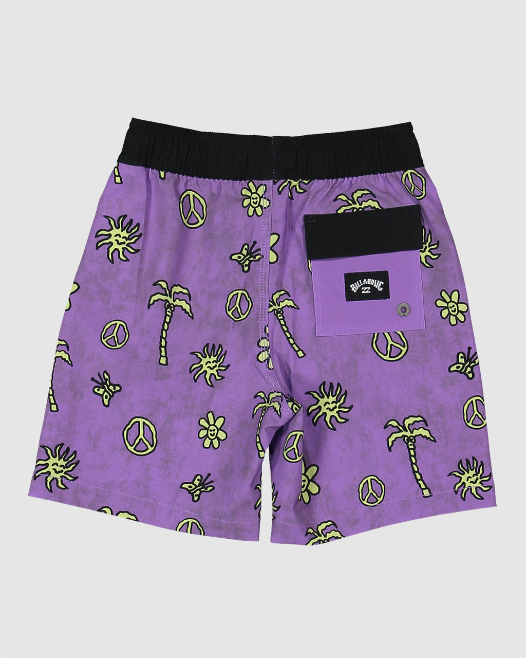 Boys 0-7 Sundays Shady Elastic 13" Boardshorts