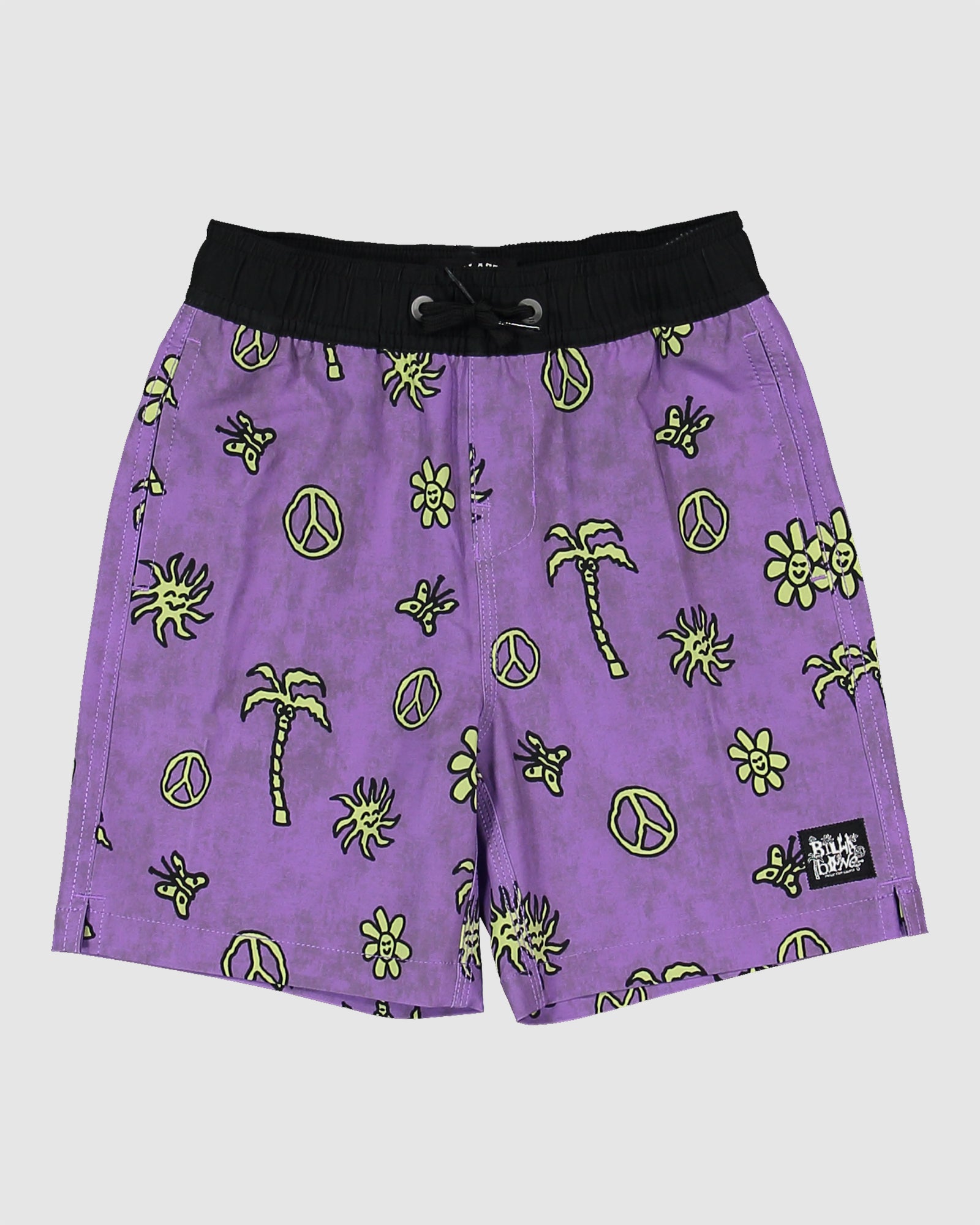 Boys 0-7 Sundays Shady Elastic 13" Boardshorts