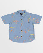 Boys 0-7 Sundays Short Sleeve Shirt