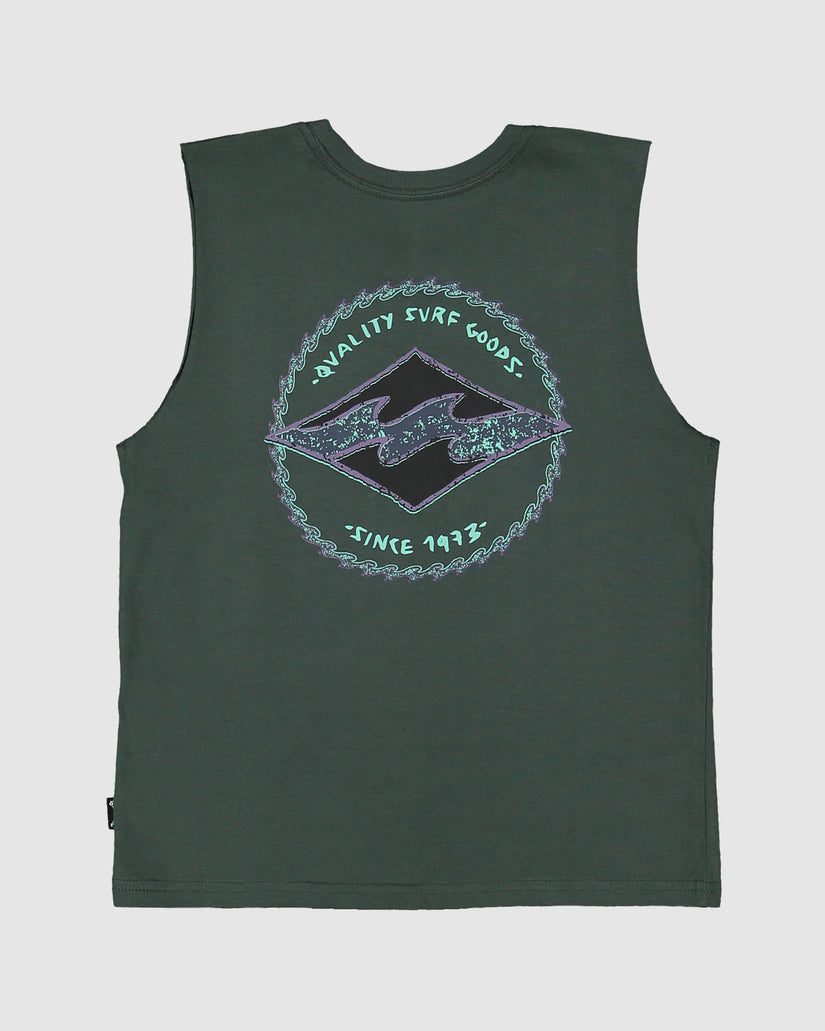 Boys 0-7 Rotor Diamond Tank Top