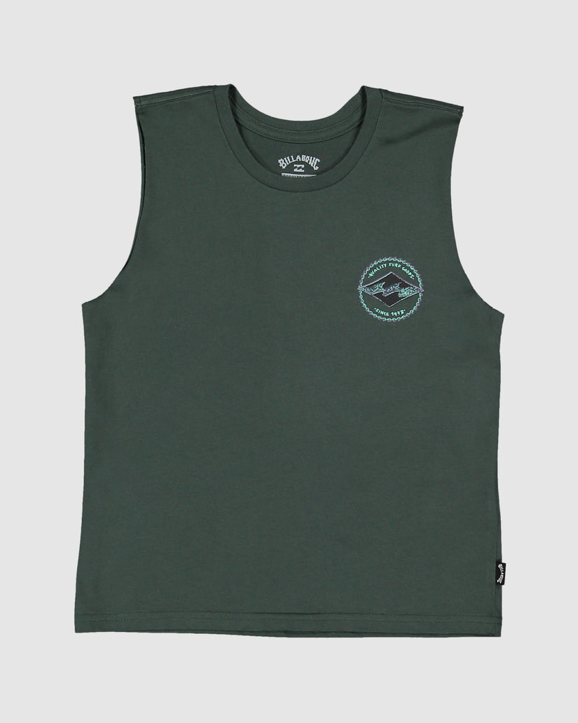 Boys 0-7 Rotor Diamond Tank Top